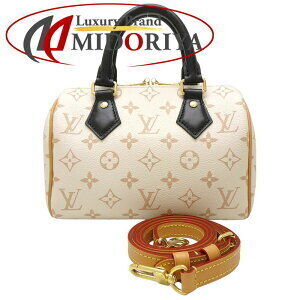 LOUIS VUITTON Monogram Speedy Bandouliere Shoulder Bag Dune
